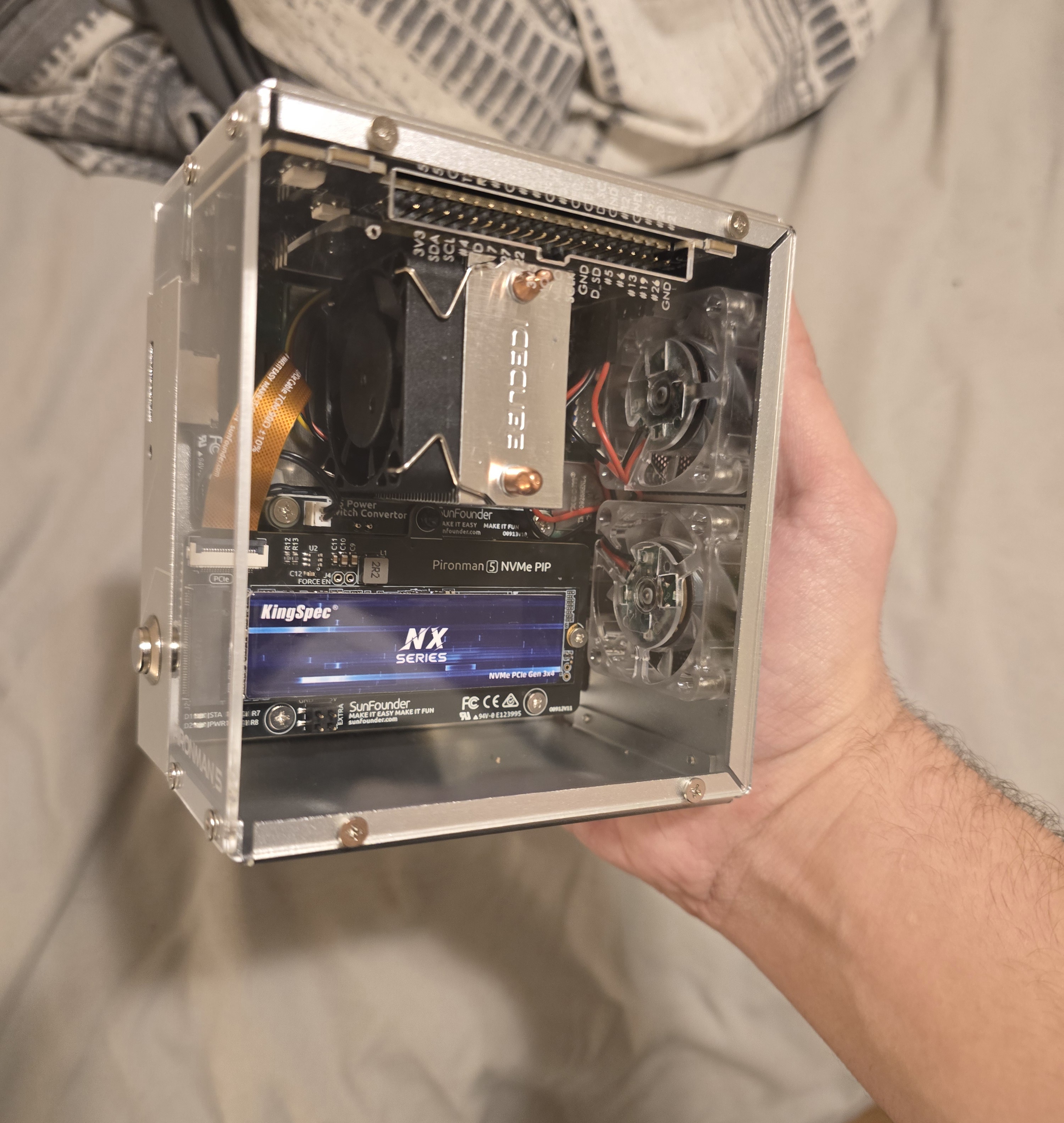 Image of my rasberry pie computer