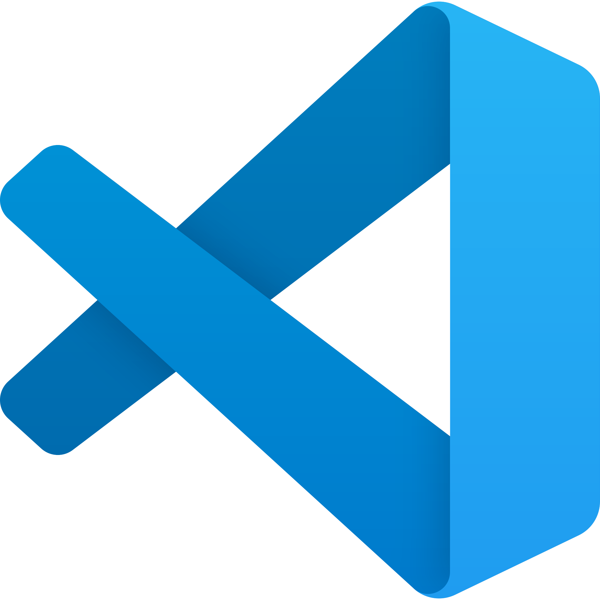 Image of the visual studio code logo